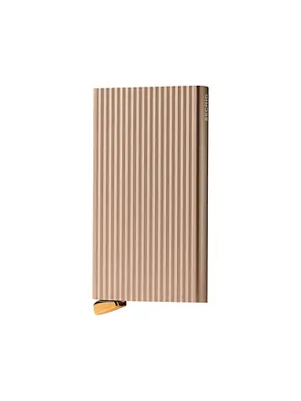 SECRID | Geldbörse PREMIUM CARDPROTECTOR + FLUTED | gold